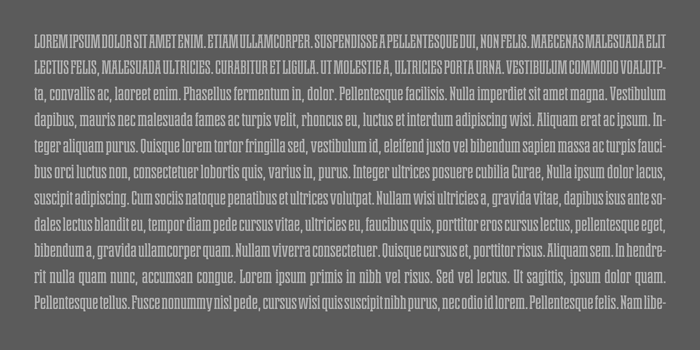 Marengo Condensed Bold Font preview